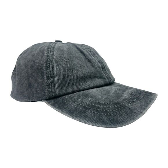 Jenni Washed Black StrapBack Hat - One Size - Picture 4 of 7